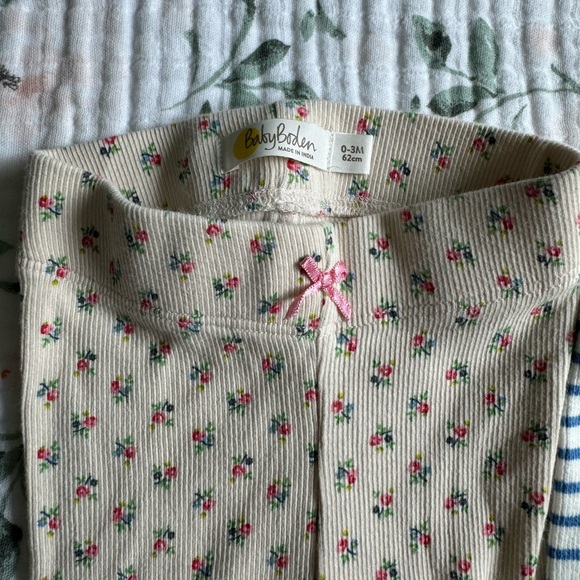 Baby Boden Ribbed Lace Leggings - Picture 11 of 11